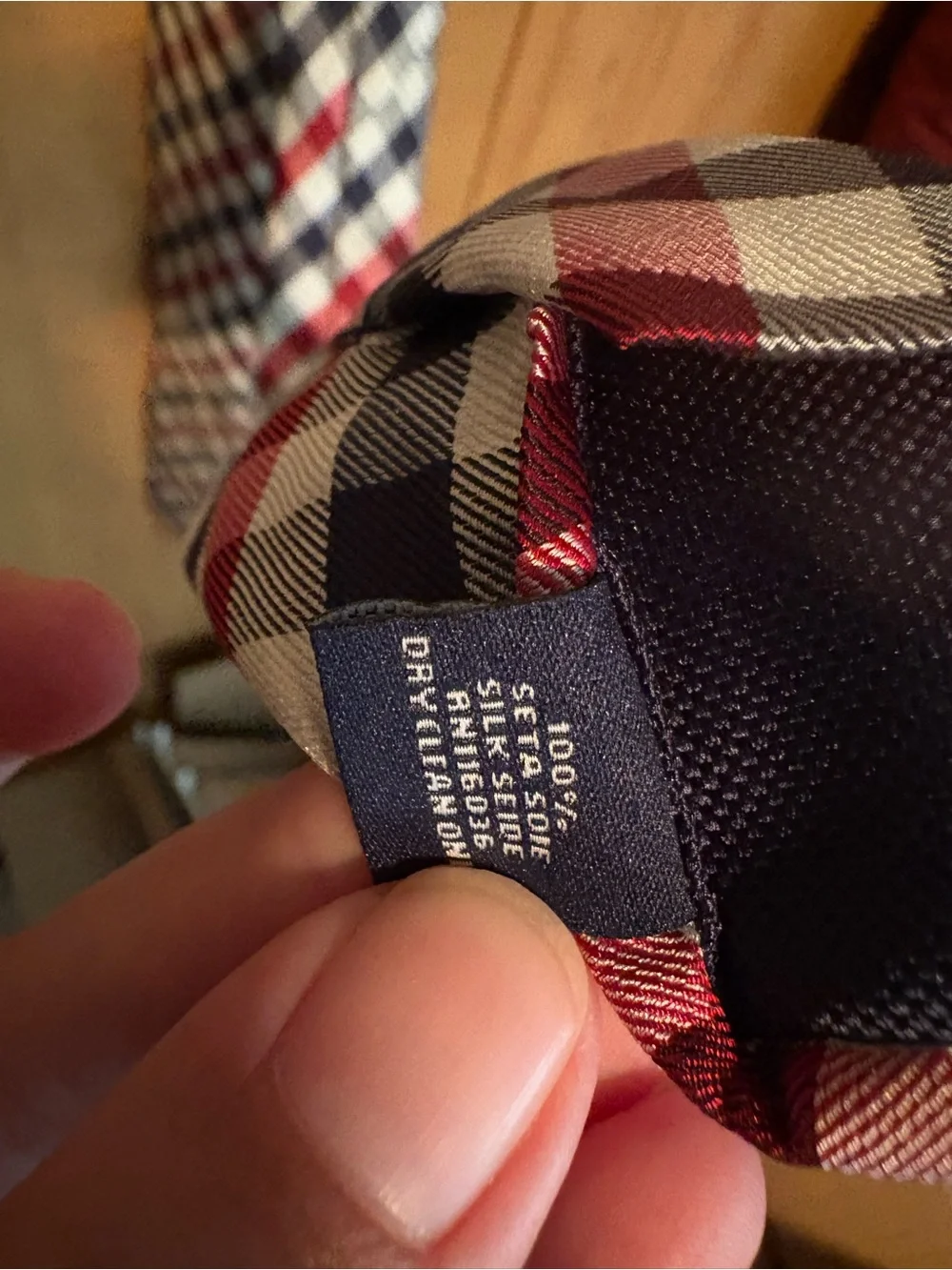 Charles Tyrwhitt Three-Tie Set – Navy, Cream, Red/Black Check